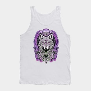 Shrine of the Spirit Wolf Tank Top